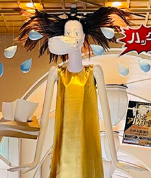 花粉症デビューしたナナちゃんの写真