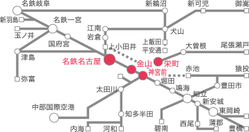 駅貼ポスター 駅広告 名古屋鉄道交通広告